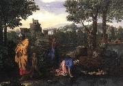 Nicolas Poussin The Exposition of Moses oil painting on canvas